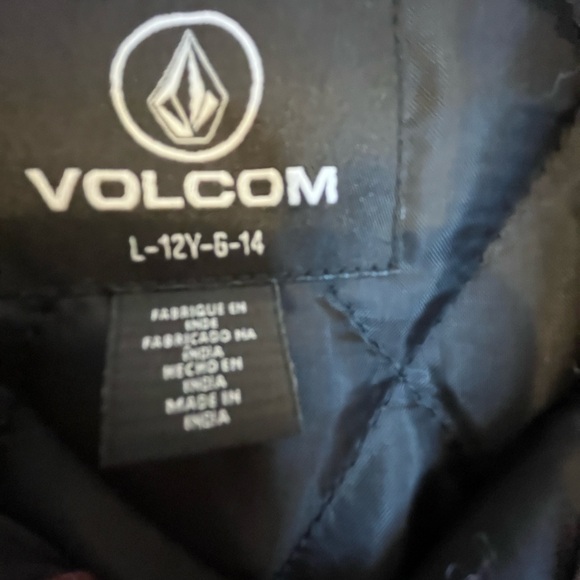 Volcom Stradostone Plaid 100% Cotton Lined Shaket for kids 12Y Snowboarding - Picture 5 of 8